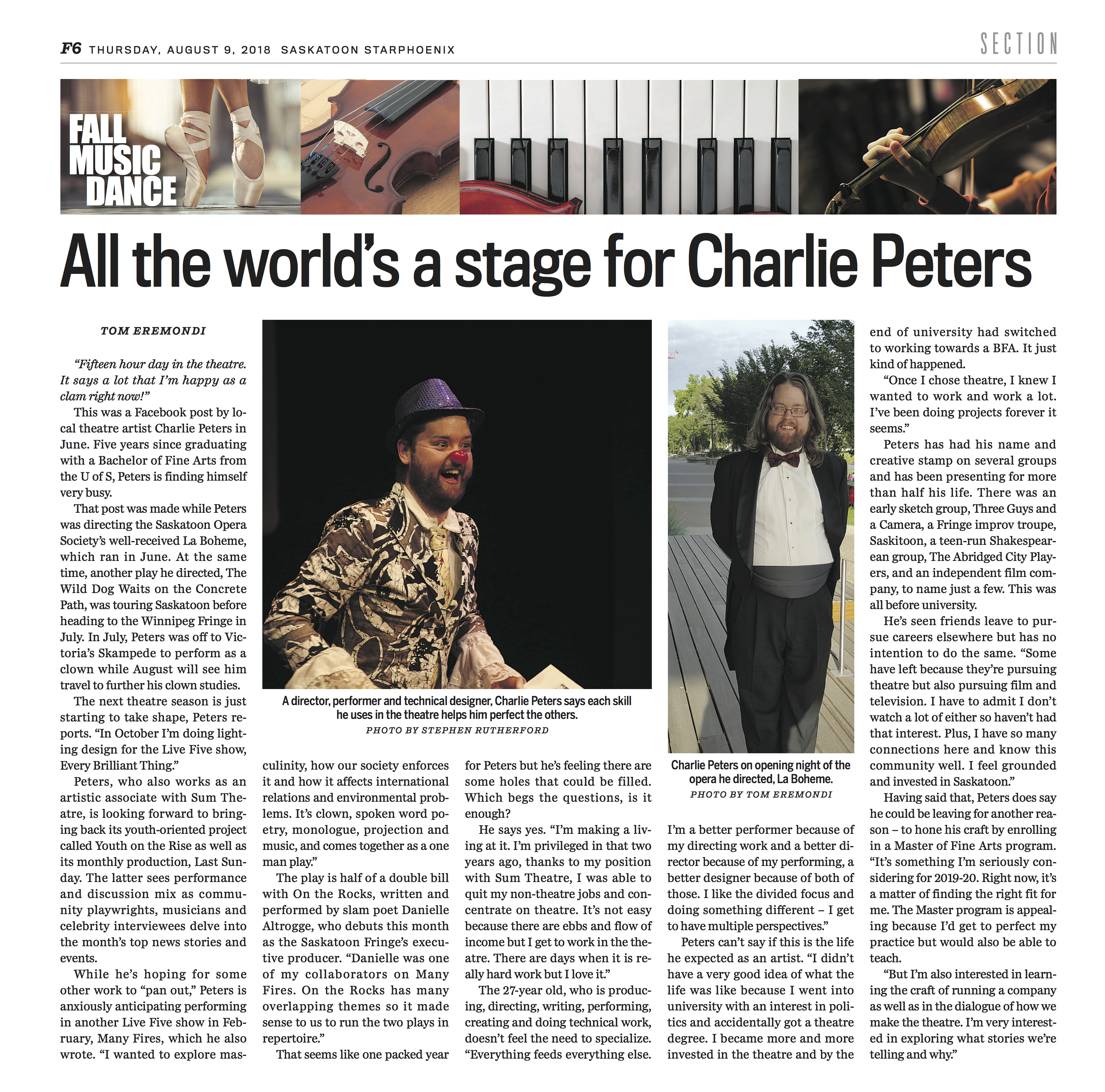 StarPheonix Music and Dance Article